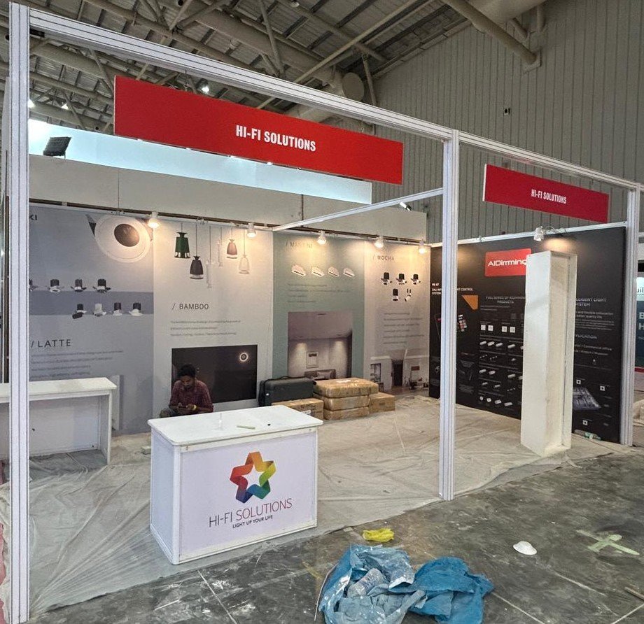 Shell Scheme Stall Design & Fabrication Services for Exhibitions