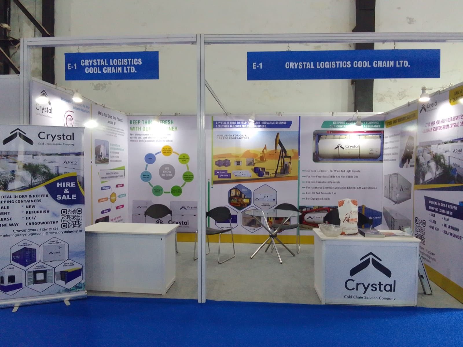 Shell Scheme Stall Design & Fabrication Services for Exhibitions