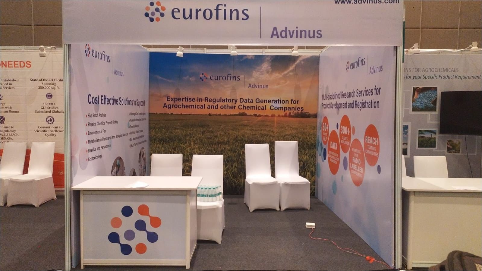 Shell Scheme Stall Design & Fabrication Services for Exhibitions