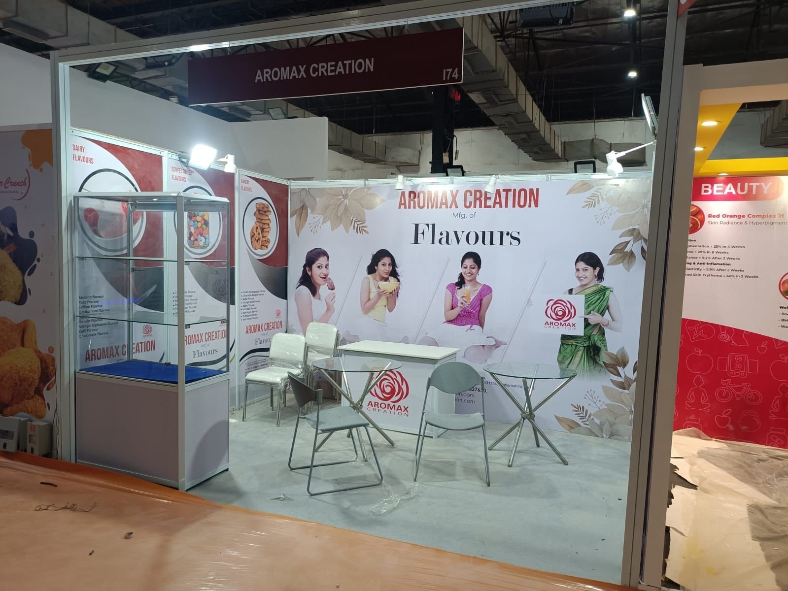 Shell Scheme Stall Design & Fabrication Services for Exhibitions