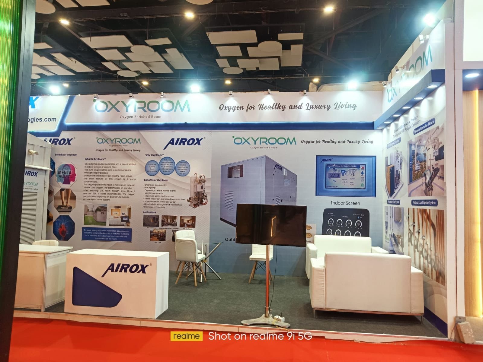 Shell Scheme Stall Design & Fabrication Services for Exhibitions