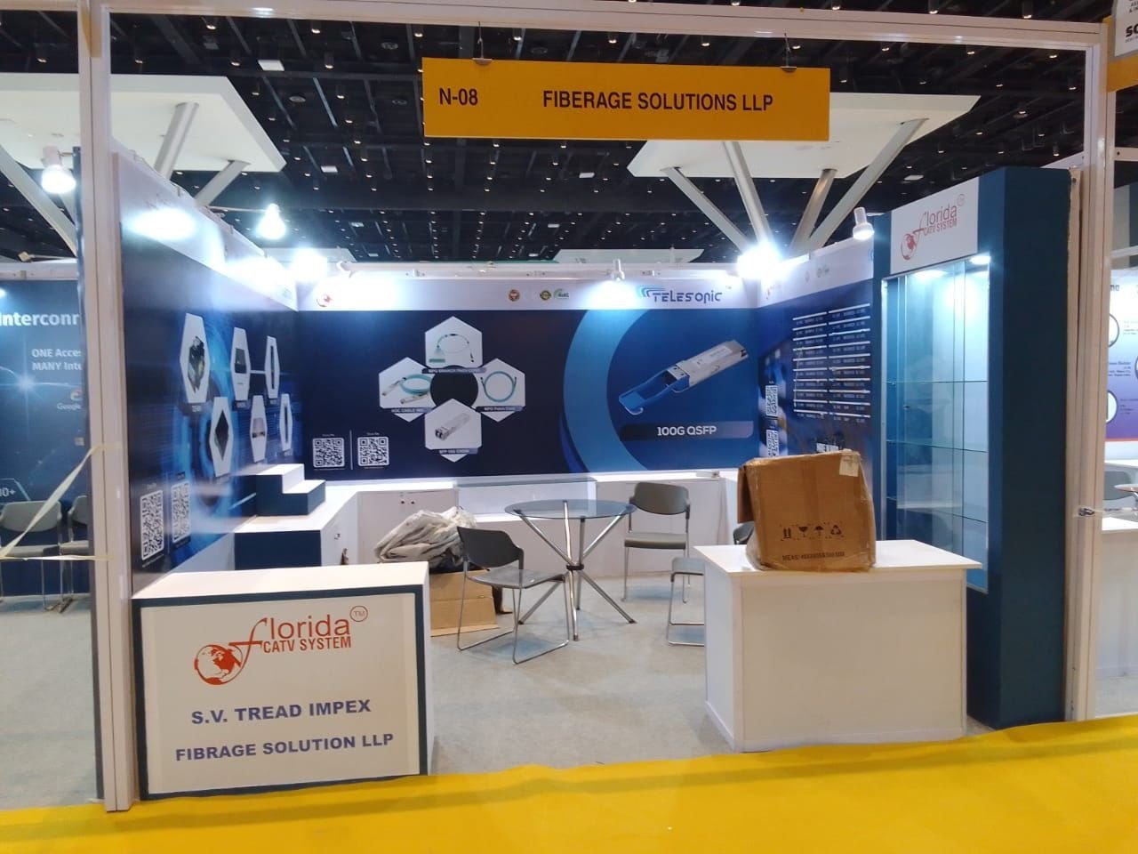 Shell Scheme Stall Design & Fabrication Services for Exhibitions