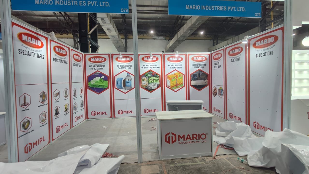 Shell Scheme Stall Design & Fabrication Services for Exhibitions